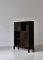 Mueble / estantería funcionalista danés de roble teñido oscuro, años 30, Imagen 7