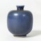 Kleine Vase aus Steingut von Berndt Friberg für Gustavsberg, 1950er 2