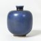 Kleine Vase aus Steingut von Berndt Friberg für Gustavsberg, 1950er 1