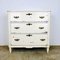 Vintage Chest of Drawers in White, 1930s 3