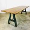 Industrial Dining Table with Machine Parts, 1920s 7