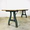 Industrial Dining Table with Machine Parts, 1920s 6