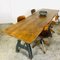 Industrial Dining Table with Machine Parts, 1920s 4