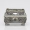 Filigrane Silberne Kiste, 1890er 7