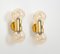 Brass and Smoked Glass Sconces in the style of Sciolari, Germany, 1970s, Set of 2, Image 8