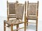 Side or Dining Chairs by Adrien Audoux & Frida Minet, 1970s, Set of 3, Image 5