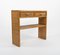 Mid-Century Bamboo and Rattan Console Table with Drawers, 1970s 5
