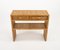 Mid-Century Bamboo and Rattan Console Table with Drawers, 1970s 8