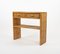 Mid-Century Bamboo and Rattan Console Table with Drawers, 1970s 11