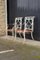 Regency Style Garden Armchairs in Wrought Iron, 1920, Set of 2 2