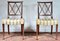 Regency Style Lattice Back Dining Chairs, Set of 2 9