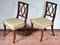 Regency Style Lattice Back Dining Chairs, Set of 2 4