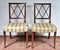 Regency Style Lattice Back Dining Chairs, Set of 2 5
