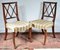 Regency Style Lattice Back Dining Chairs, Set of 2 8