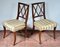 Regency Style Lattice Back Dining Chairs, Set of 2 19