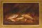 Viktorianischer Künstler, Stillleben mit angelandeten Edelfischen, Öl auf Holz, 1886, gerahmt 1