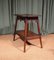 Victorian Walnut Splay Leg Occasional Table with Chip Carved Gothic Decoration, 1870, Image 3