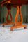 Victorian Satinwood Table on Lyre Supports, 1860s 2