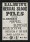Afiches victorianos vintage de pastillas de Baldwins con marco, 1895. Juego de 6, Imagen 11