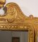 Specchio da parete Fleur De Lys dorato, anni '20, Immagine 5