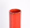 Large Red Ceramic Vase by Leon Goossens 6