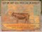 Argentinisches Gekühltes Beef Cuts Schild aus Blech, 1935 1