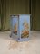 Chinoiserie Light Blue & Gilt Lacquer Cupboard, 1900s 4