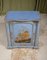 Chinoiserie Light Blue & Gilt Lacquer Cupboard, 1900s, Image 7