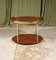 Campaign Teak and Brass Oval Side Table, 1880s 1