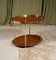 Campaign Teak and Brass Oval Side Table, 1880s 7