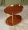 Campaign Teak and Brass Oval Side Table, 1880s 5