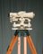 British Theodolite Mounted on Military Tripod from Berger & Sons, 1940s 2