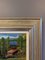 Red Houses in Nature, 1950s, Oil on Board, Framed 7