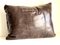Vintage Brown Leather Cushion 7