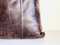 Vintage Brown Leather Cushion 9