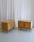 Danish Modern Oak Cabinets attributed to Kjærnulf, 1960s, Set of 2 14