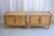 Danish Modern Oak Cabinets attributed to Kjærnulf, 1960s, Set of 2 3