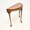 Table Console en Loupe de Noyer, 1920s 3