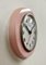 Vintage Pink East German Bakelite Wall Clock from Weimar, 1980s, Image 5