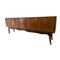 Credenza, tavolo e sedie, anni '40, set di 9, Immagine 3