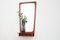 Modern Danish Teak Wall Mirror with Drawer, 1960s. 13