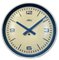 Horloge Murale Mécanique Vintage en Bakélite Bleue de Prim, 1950s 1