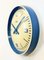 Horloge Murale Mécanique Vintage en Bakélite Bleue de Prim, 1950s 3