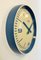 Reloj de pared mecánico vintage de baquelita azul de Prim, años 50, Imagen 5