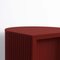 Sgabello mobile Duna rosso intenso di Woodendot, Immagine 7