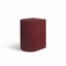 Duna Shifting Stool in Deep Red by Woodendot 1