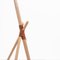 Floor Ka Lamp with White Vegan Leather Tray by Woodendot 2