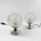 Vintage Bubble Glass Table Lamps from Doria Leuchten, 1970s, Set of 2, Image 3