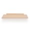 Alada White Pigmented Oak Floating Folding Desk from Woodendot 2