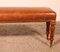 Walnut and Leather Bench, 1800s 9